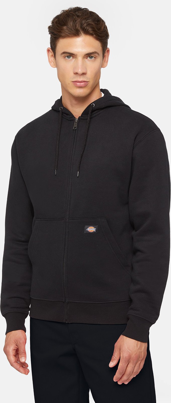 Dickies Sweatshirt MWG FUL ZIP FLC HOD REG BLACK