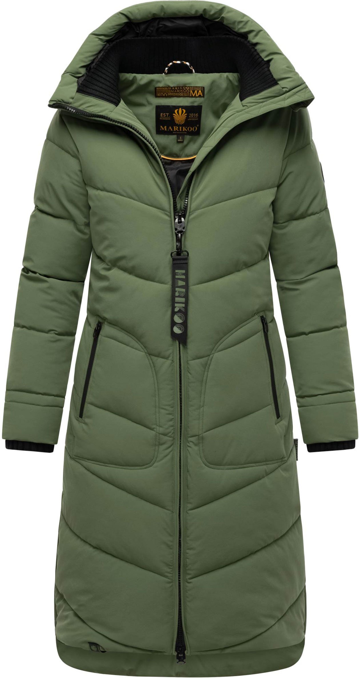 Marikoo Benikoo Damen Winterjacke – lang, warm & stylisch