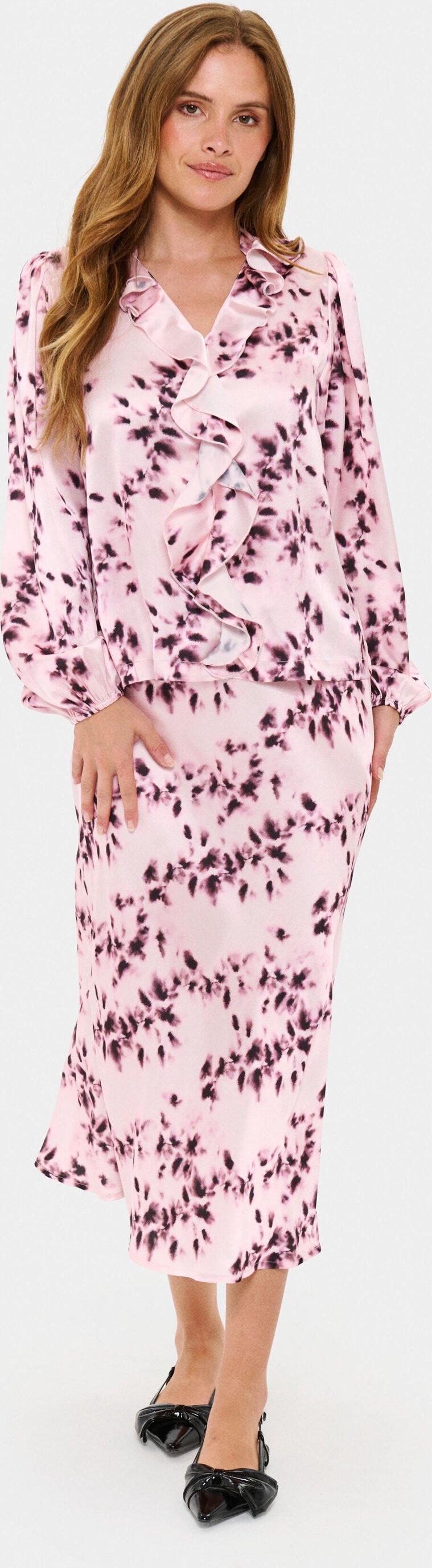 Kurzarm-Bluse NellaSZ Kurzarm-Bluse Fitted