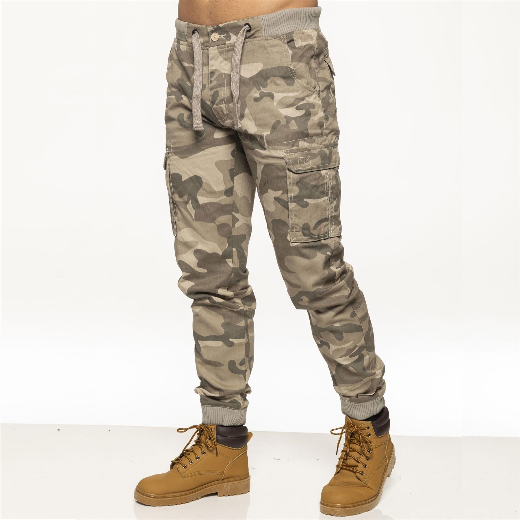 Thumbnail - Militärische Kampf-Jogger-Hose für Herren - Enzo Designer Menswear