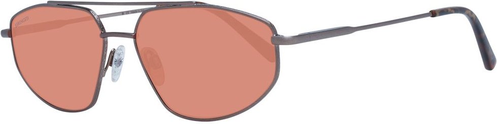 Bronzefarbene Metallsonnenbrille