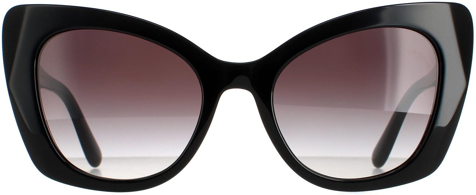 Dolce & Gabbana Schmetterling Damen Schwarz Grau Farbverlauf DG4405