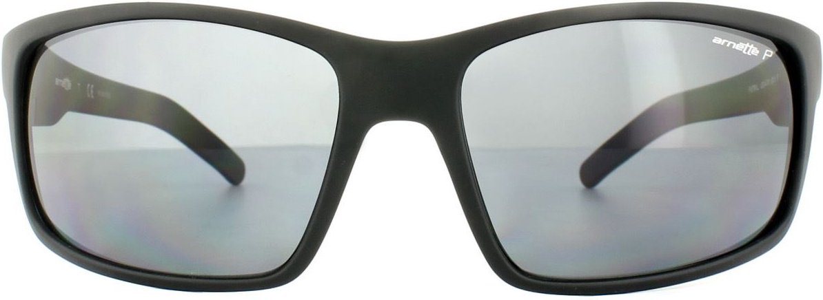 Thumbnail - Arnette Sonnenbrille Fastball 4202 447/81 Fuzzy Schwarz Grau Polarisierend