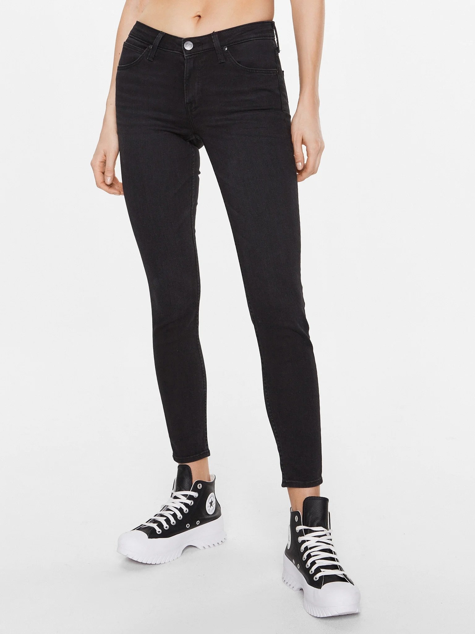 Lee - SCARLETT MIDNIGHT Zwart - Jeans