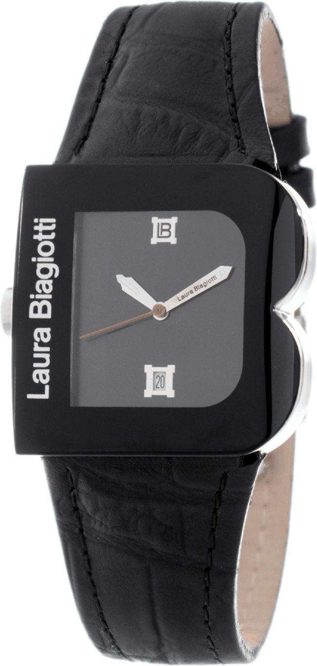Laura Biagiotti Damenuhr Quartz Schwarz