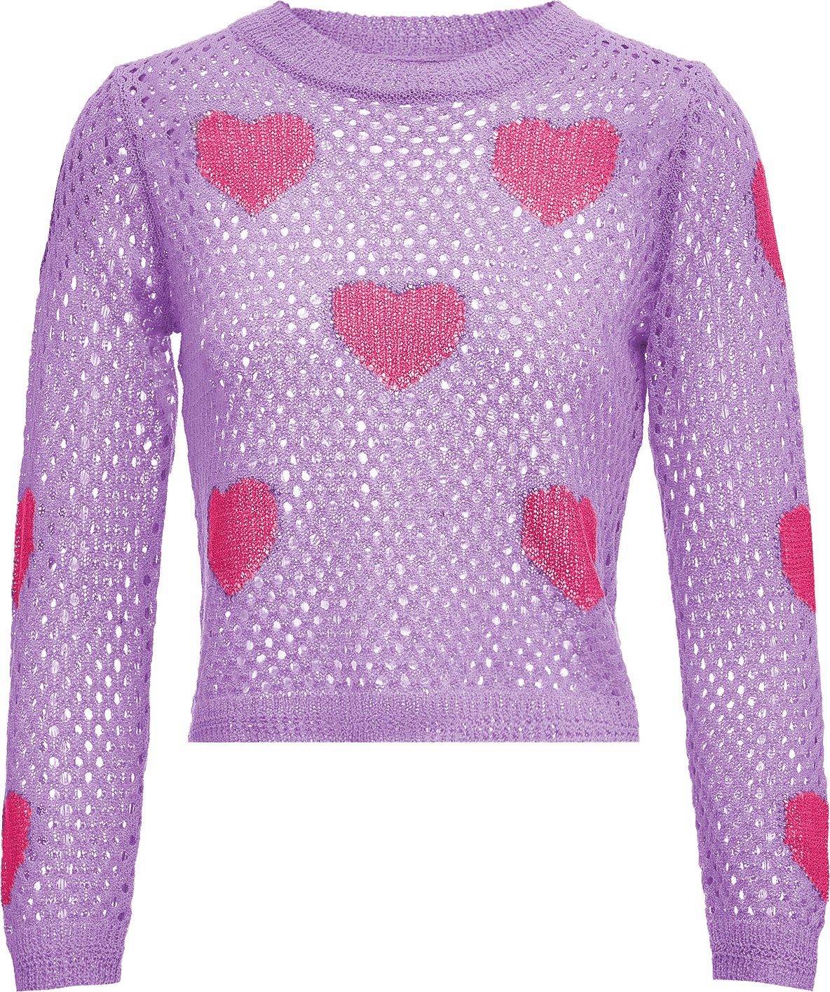 Thumbnail - Mymo Pullover Frauen Lavendel Rosa
