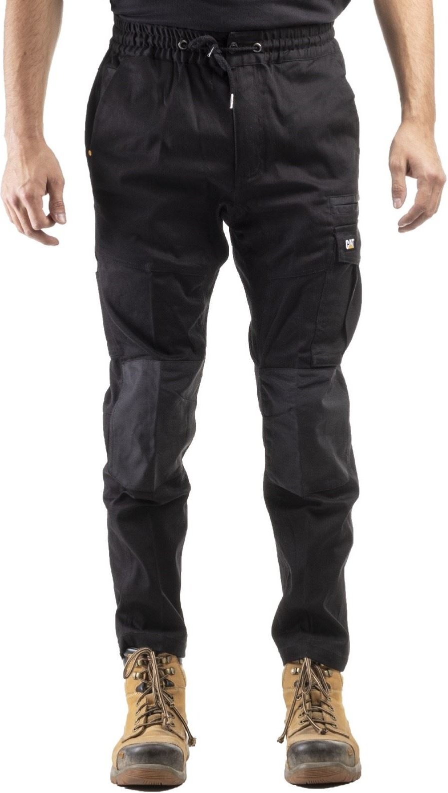 Caterpillar Dynamic Baumwolle Herren Schwarze Outdoor-Hosen