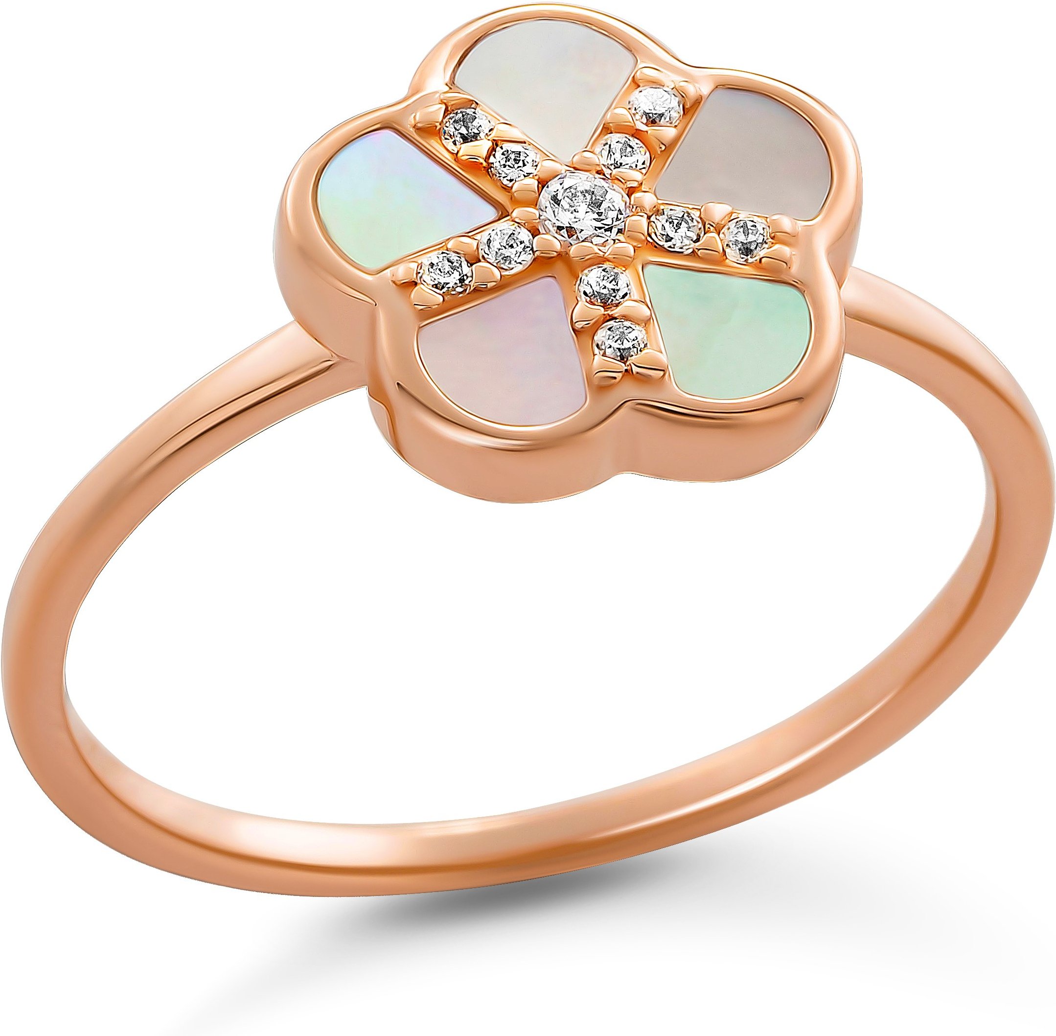 Orphelia 'Daisy' Damen-Ring aus 925er Sterlingsilber – Rosé ZR-7585/RG