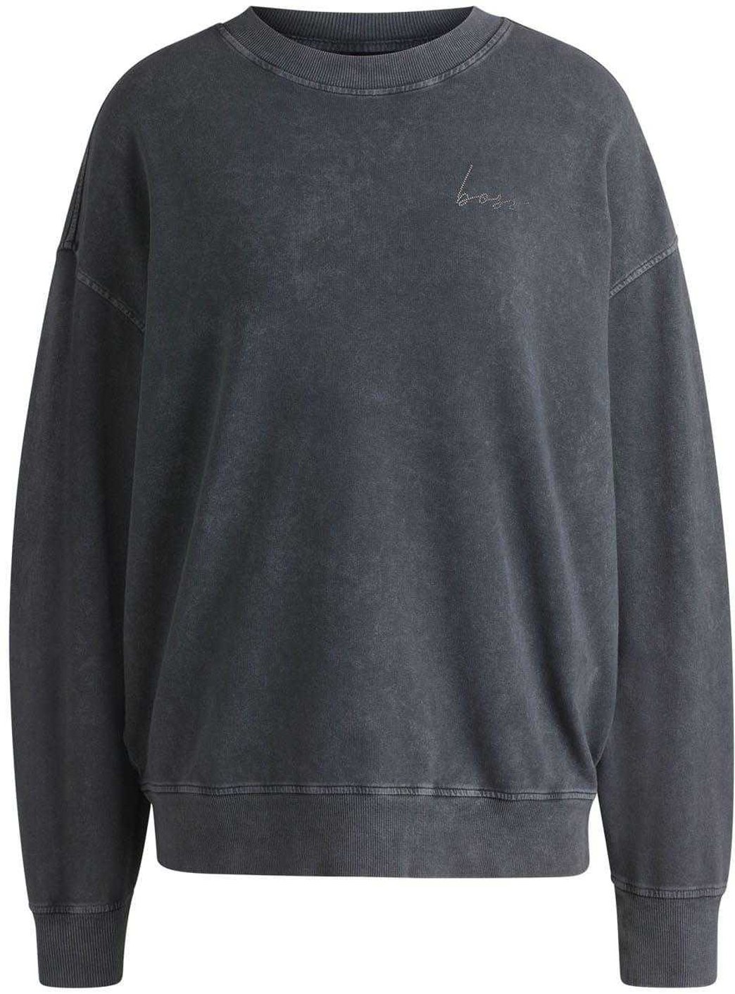 Boss - "C Elaslogan" Sweatshirt für Damen (Schwarz)