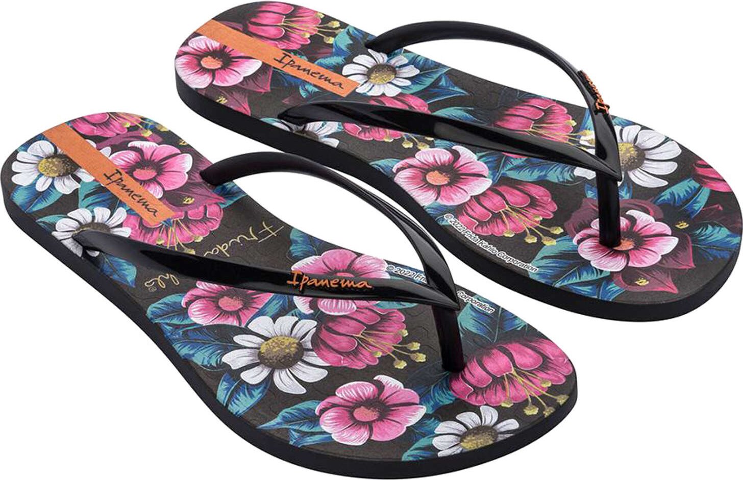 FLIP FLOPS 20120 IPANEMA FRIDA KAHLO SCHWARZ