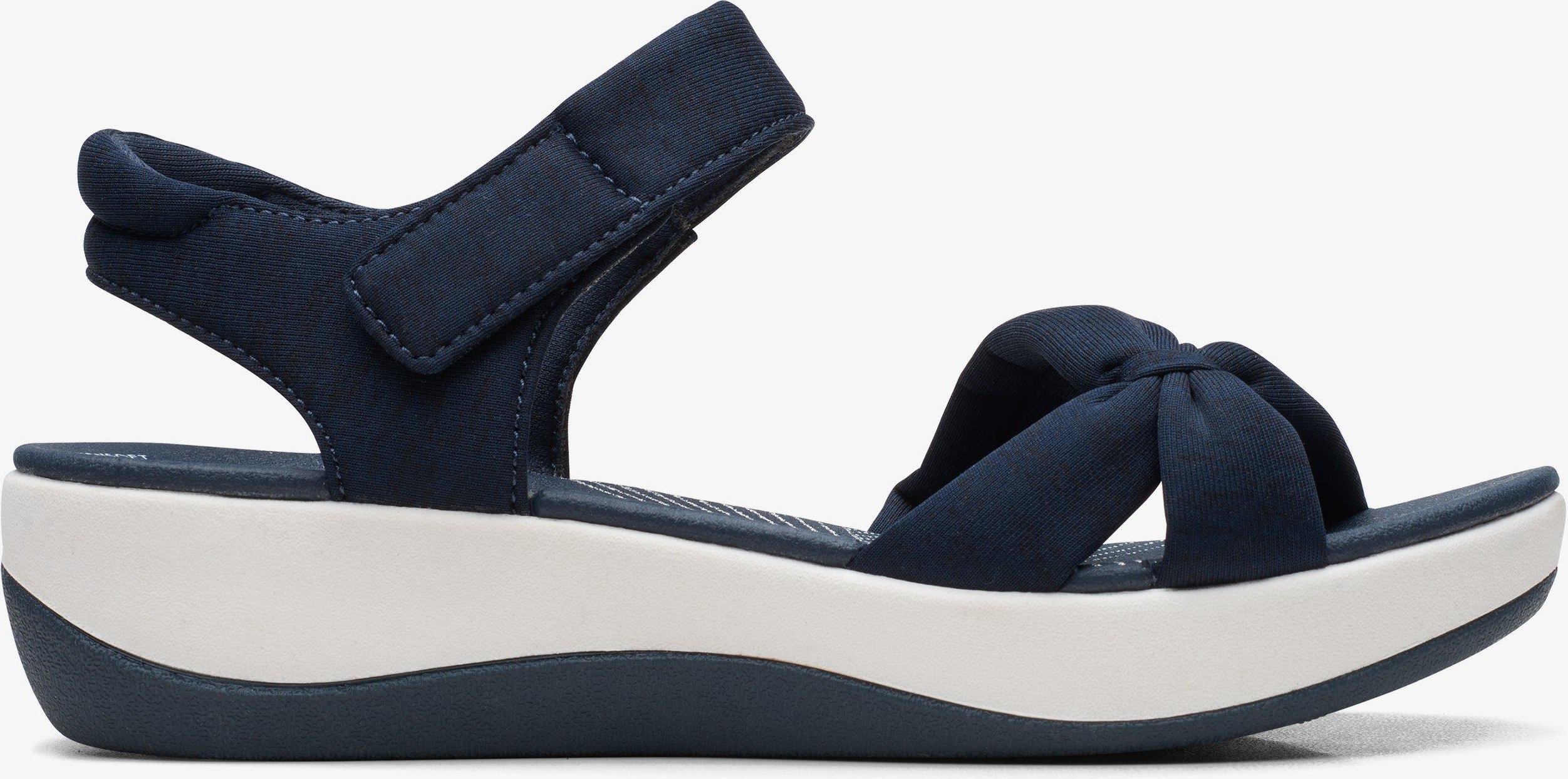 Arla Shore Navy Textile Sandalen