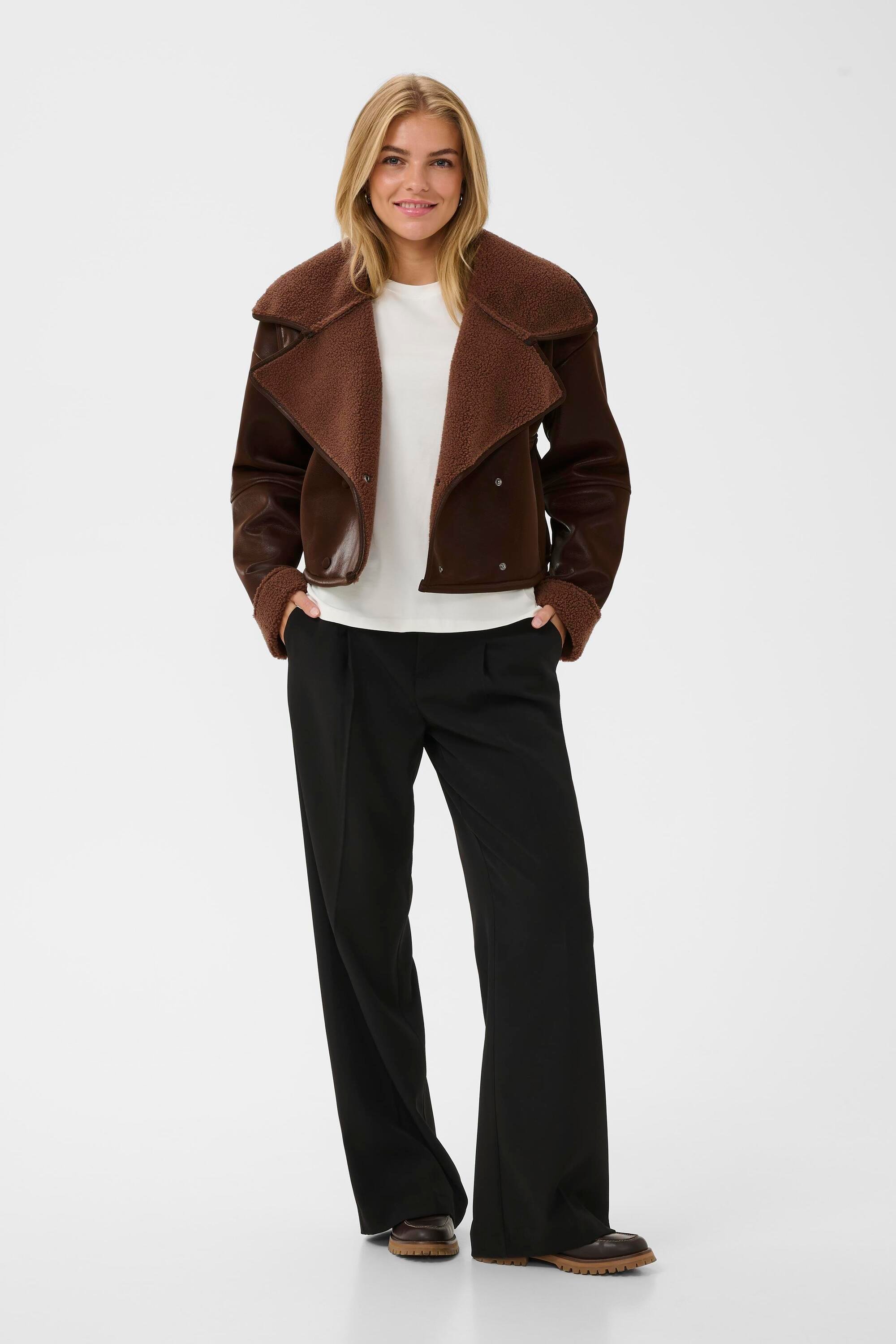 Jacke CUlenny Jacke Oversize fit brown