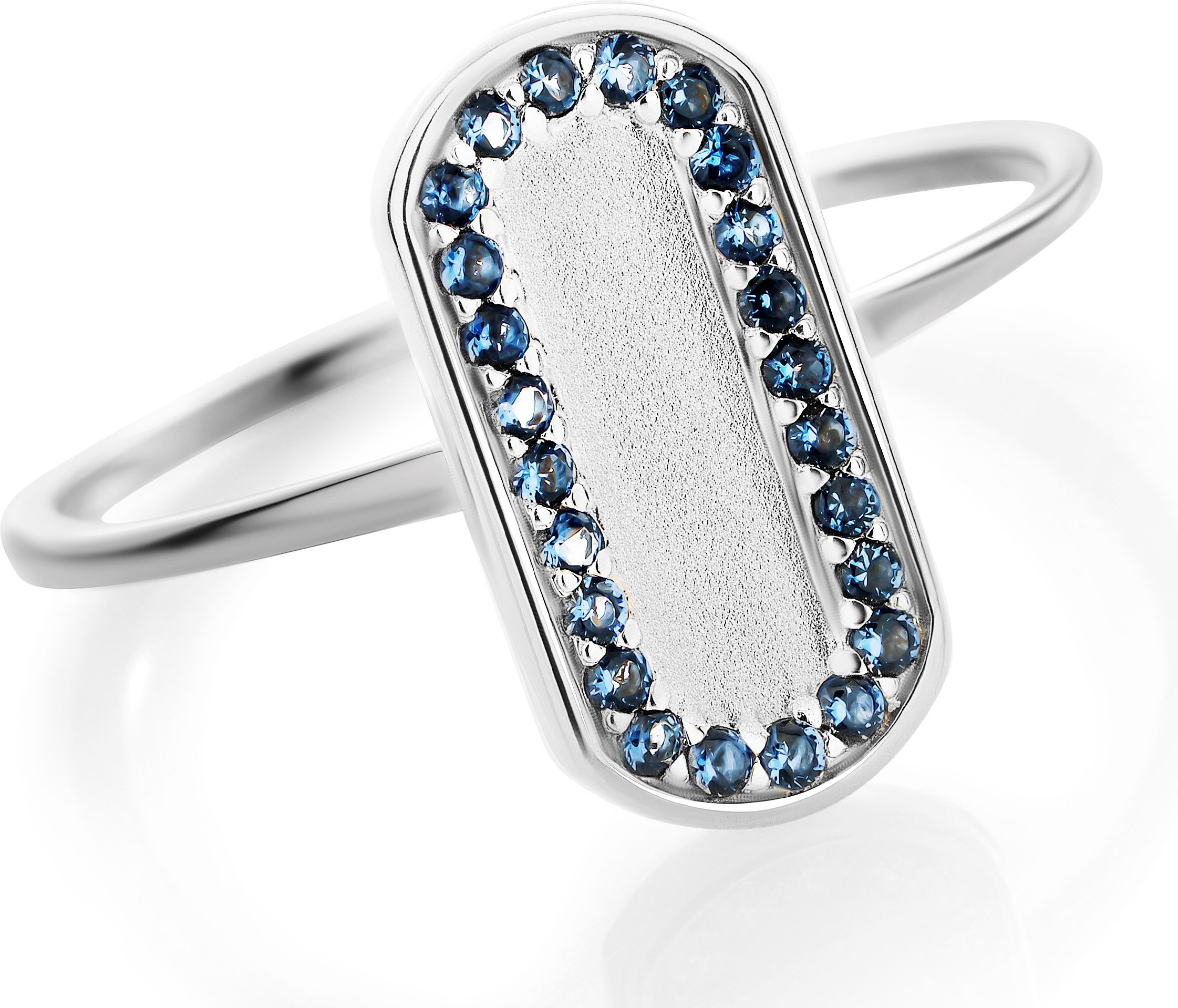 Orphelia 'Malaga' Damen-Ring aus 925er Sterlingsilber – Silber ZR-7573