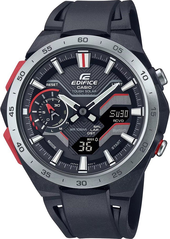 Casio Edifice Herren Schwarz Uhr ECB-2200P-1AEF