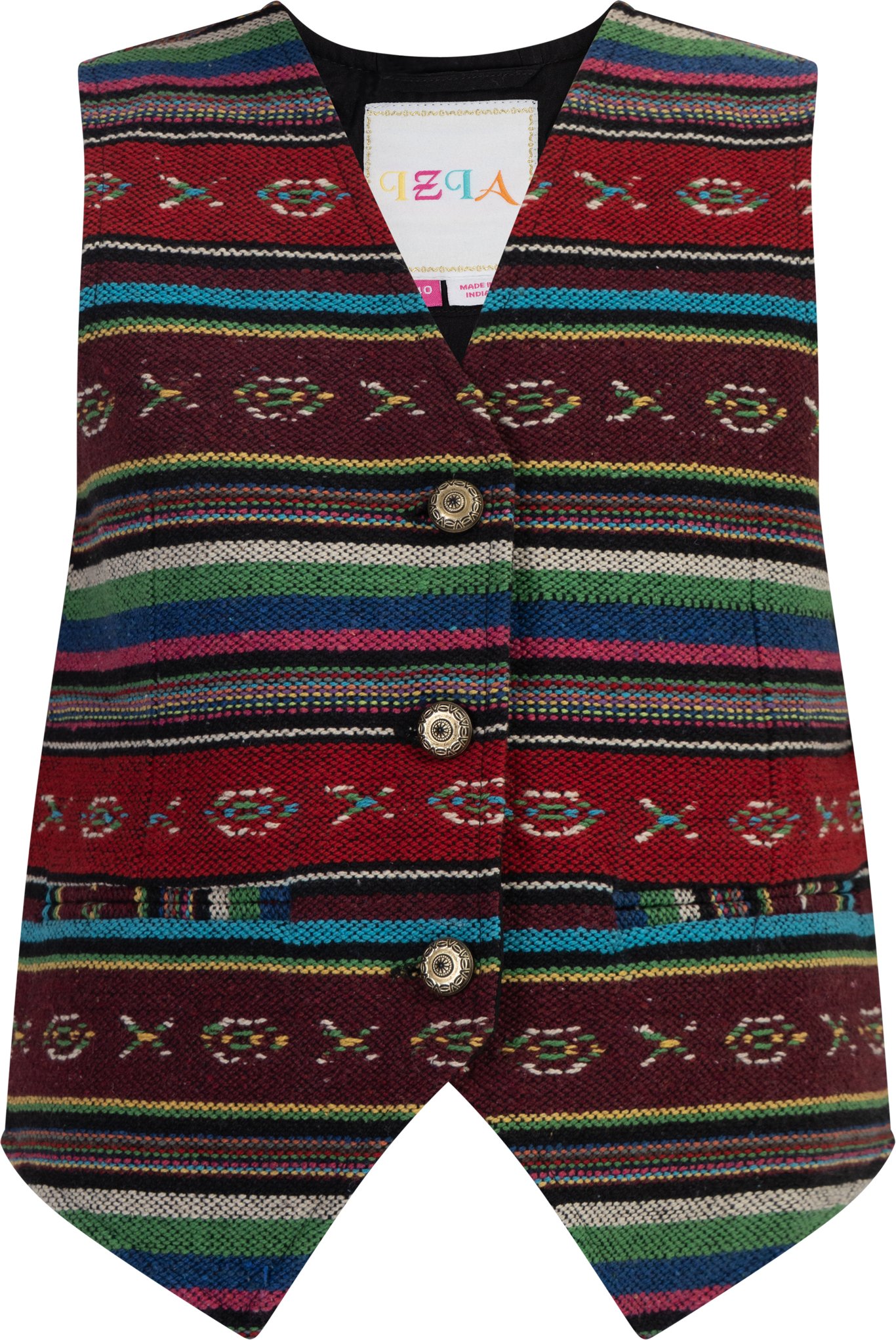 Thumbnail - IZIA Weste Mädchen Mehrfarbig Schwarz