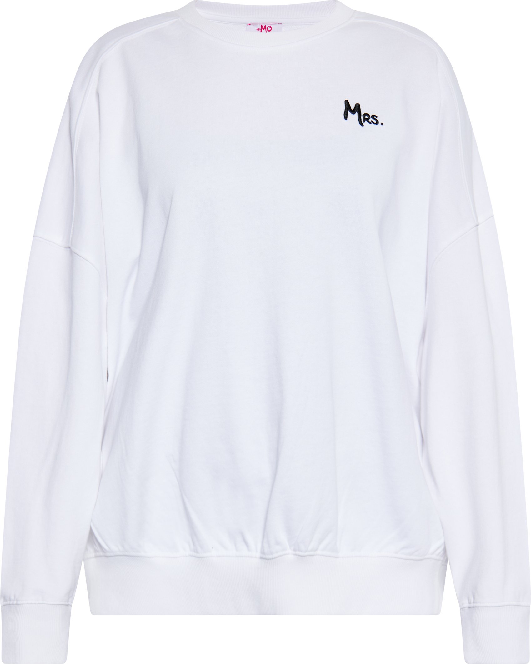 Mymo Sweatshirt Damen weiss
