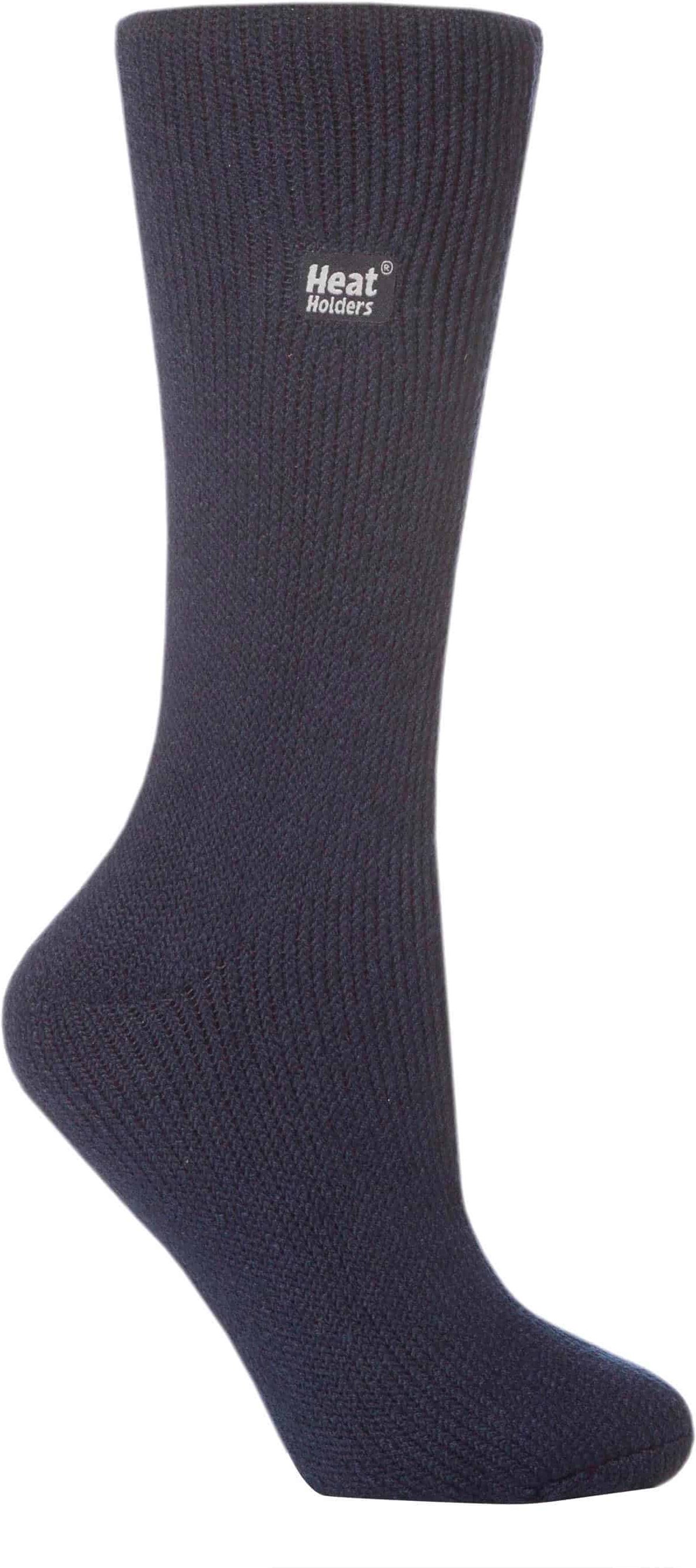 Heat Holders Damen-Thermosocken, einfarbig, für den Winter, warm, 48 UK