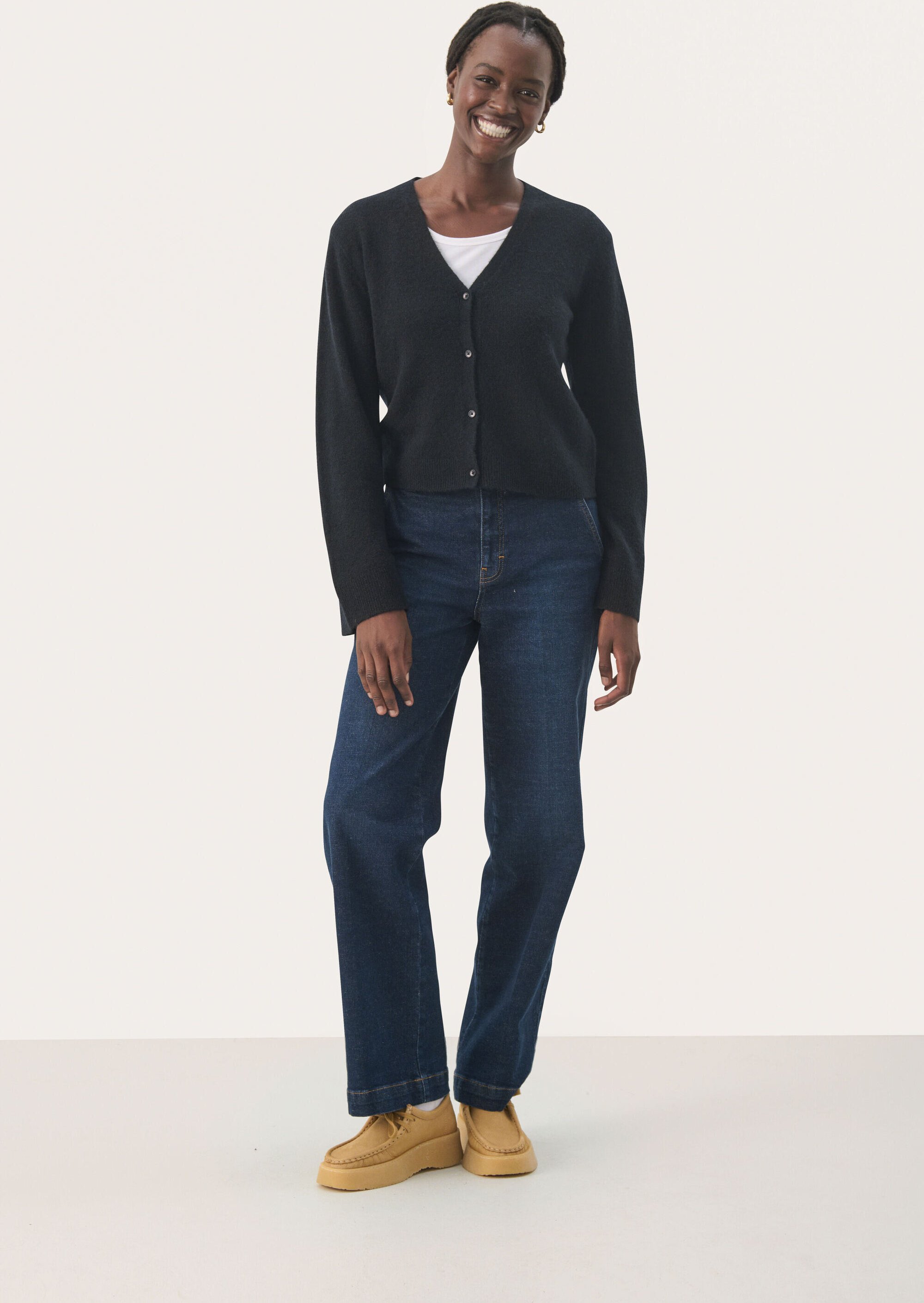 Strickjacke Easy fit navy