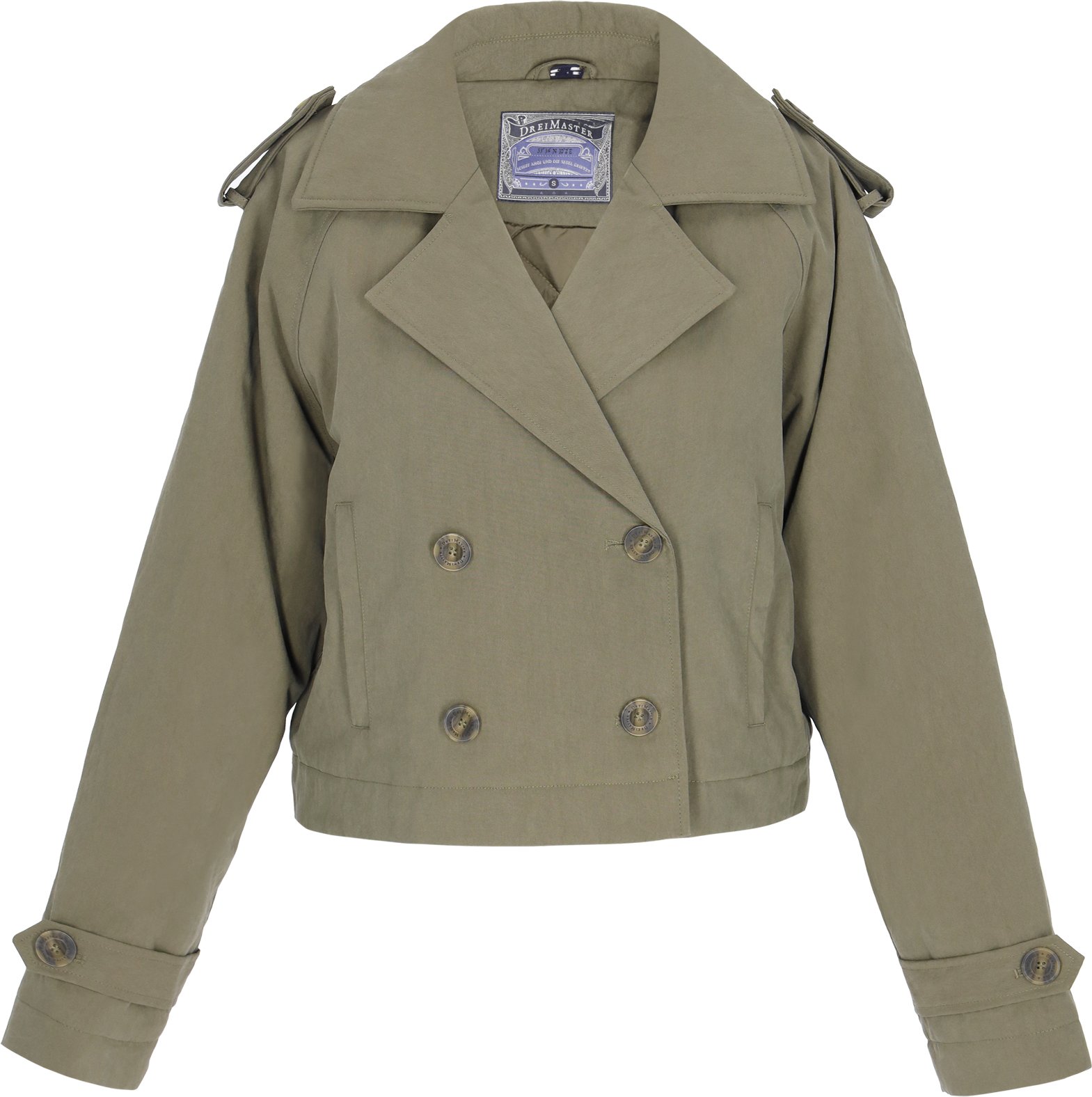 Dreimaster Jacke Frauen Olive