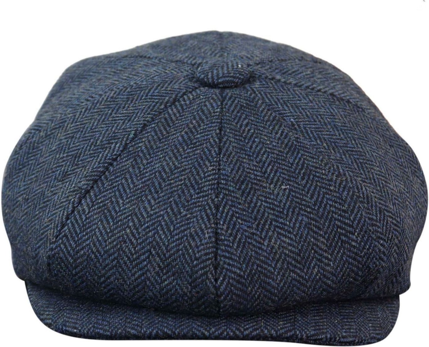 Herren Peaky Blinders Tweed Gatsby Hut