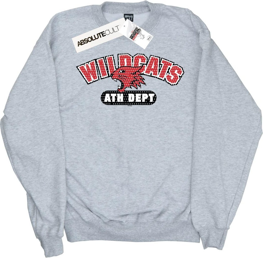 Disney - "High School Musical The Musical Wildcats Athletic" Sweatshirt für Damen (Grau)