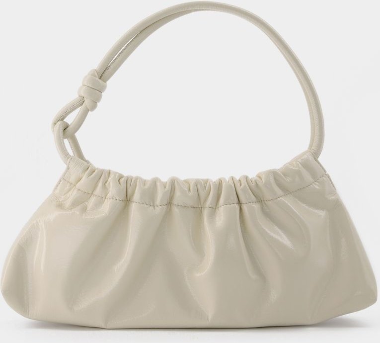 Sac Valerie en Cuir Vegan Verni Crème