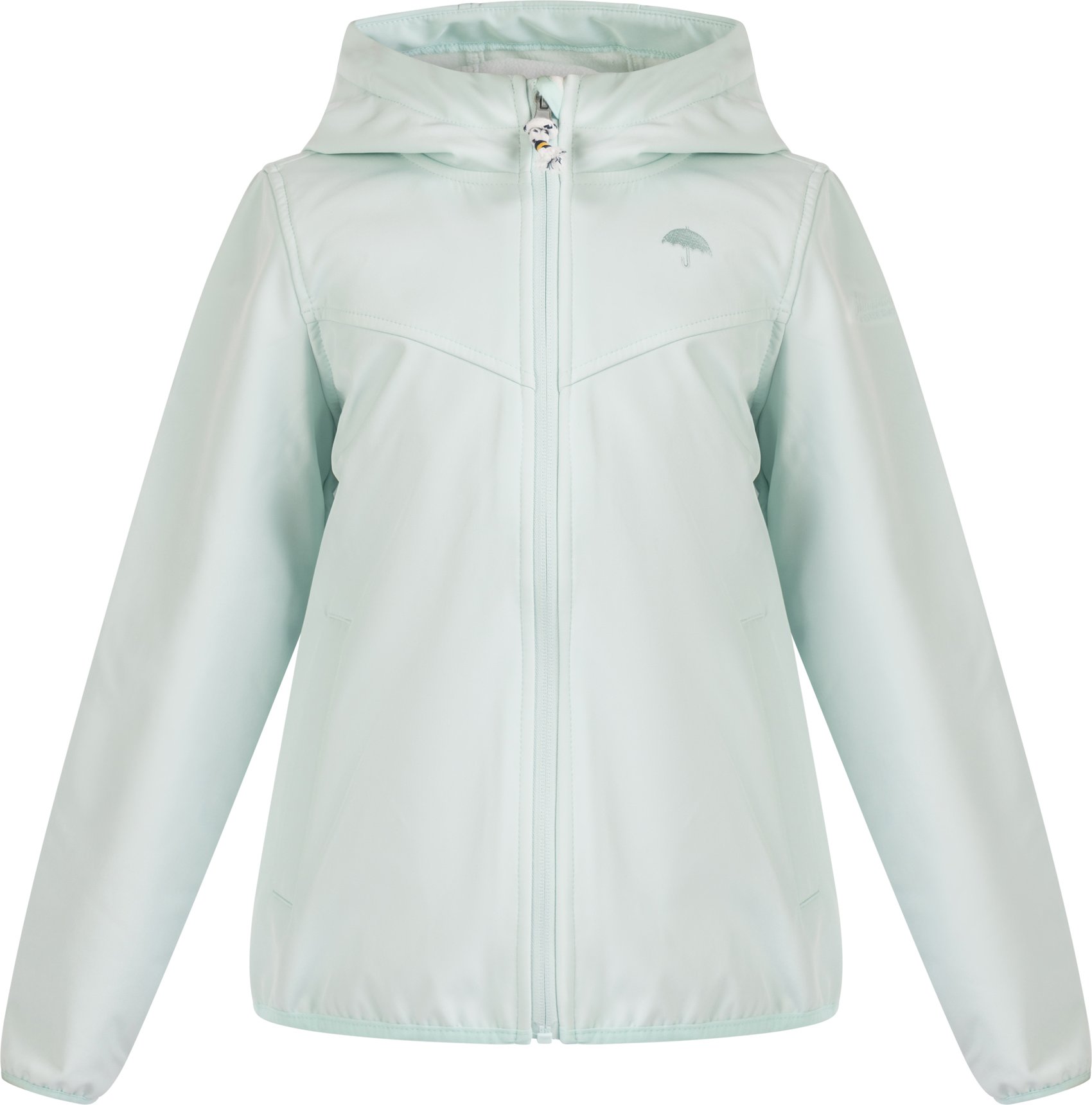 Schmuddelwedda Softshellblouson - recyceltes Material Mädchen Blaumint-280
