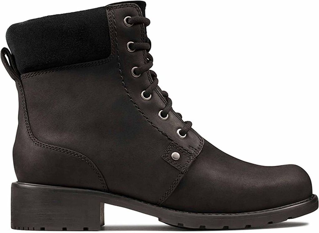 Clarks Orinoco up GTX Womens Black Stiefel