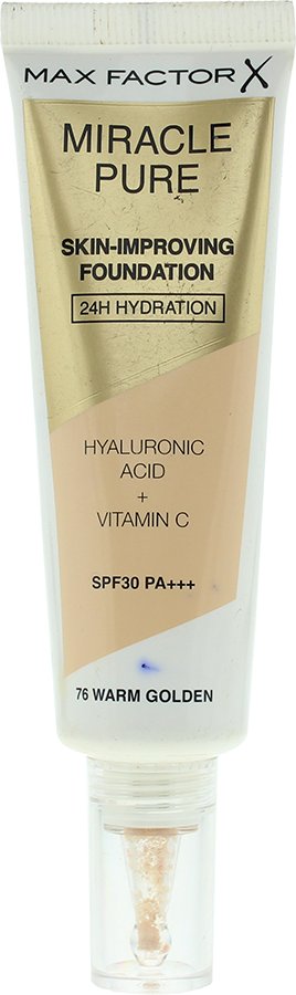 Thumbnail - Miracle Pure Fond De Teint Améliorant La Peau Hydratation 24h Spf30 #76-doré Chaud 30 ml