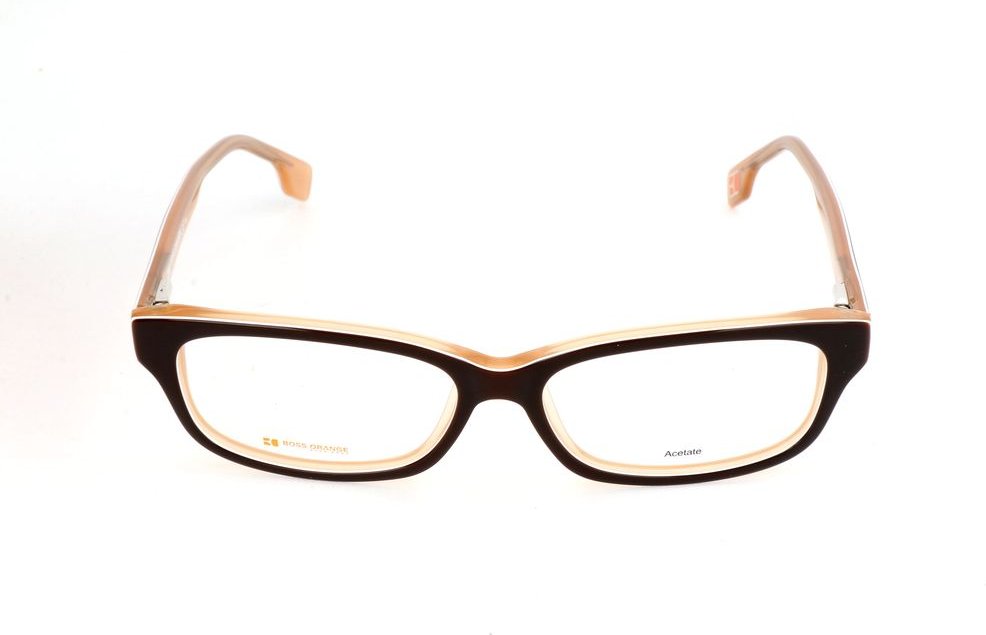 Hugo Boss Damen Acetat Rechteckbrille