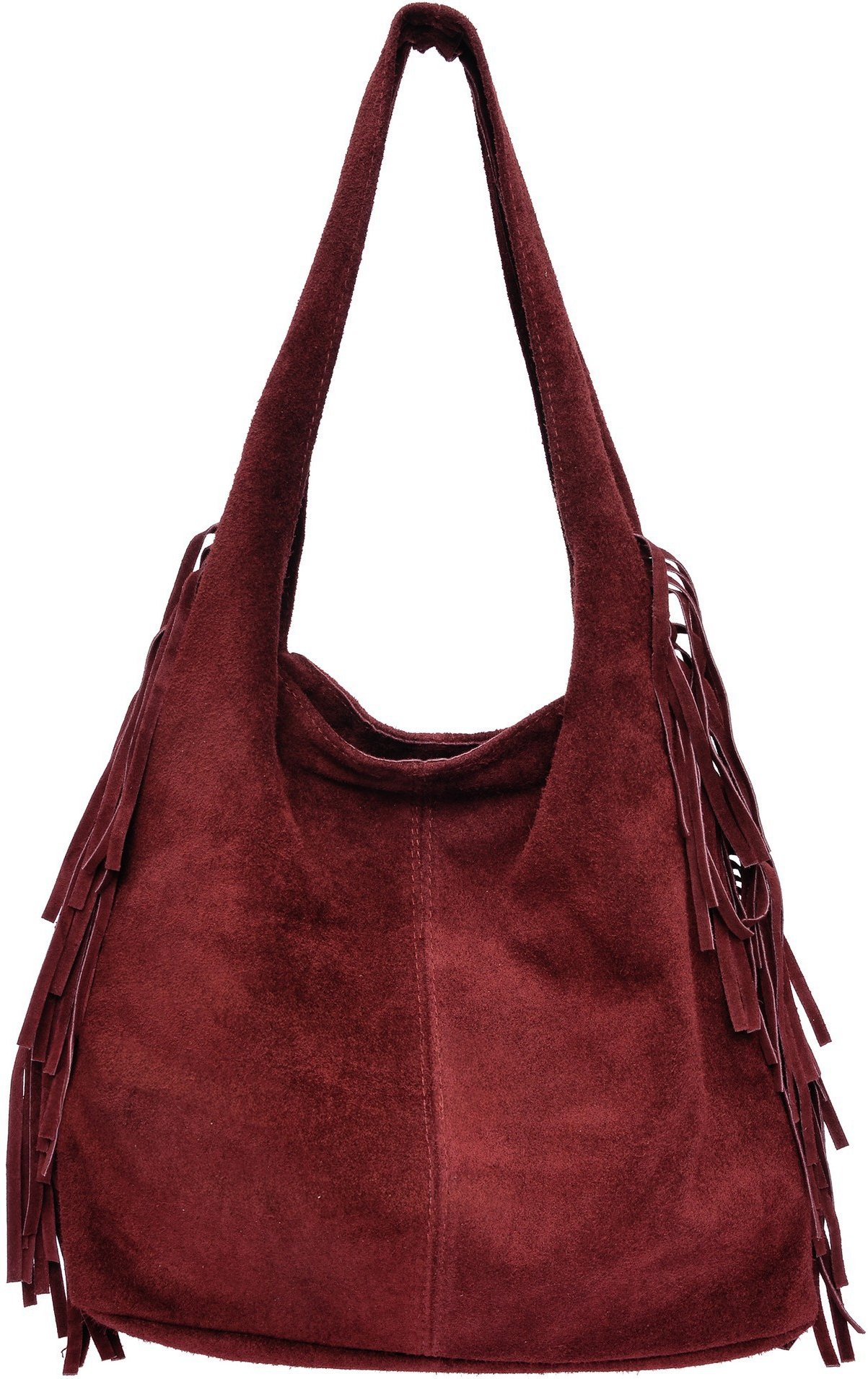 Isabella Rhea Violet Rindsledertasche