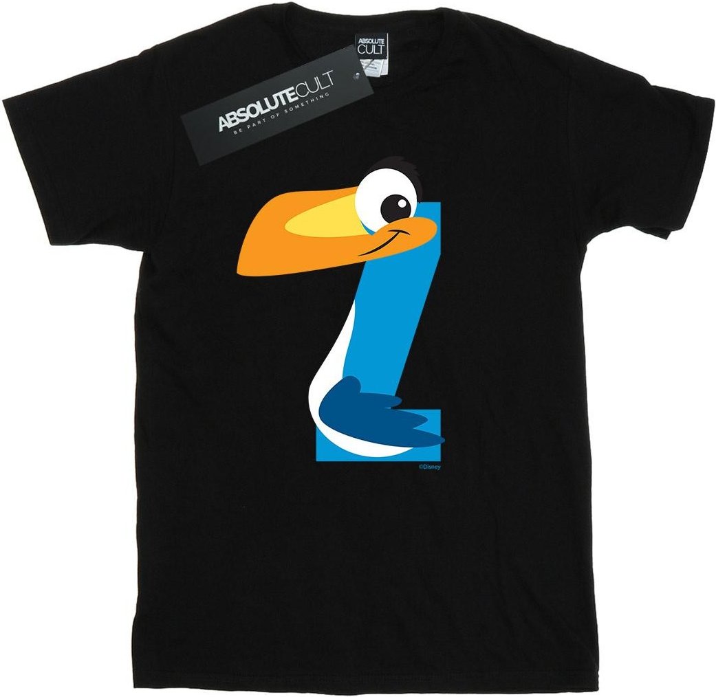Disney - "Alphabet Z Is For Zazu" T-Shirt für Mädchen (Schwarz)