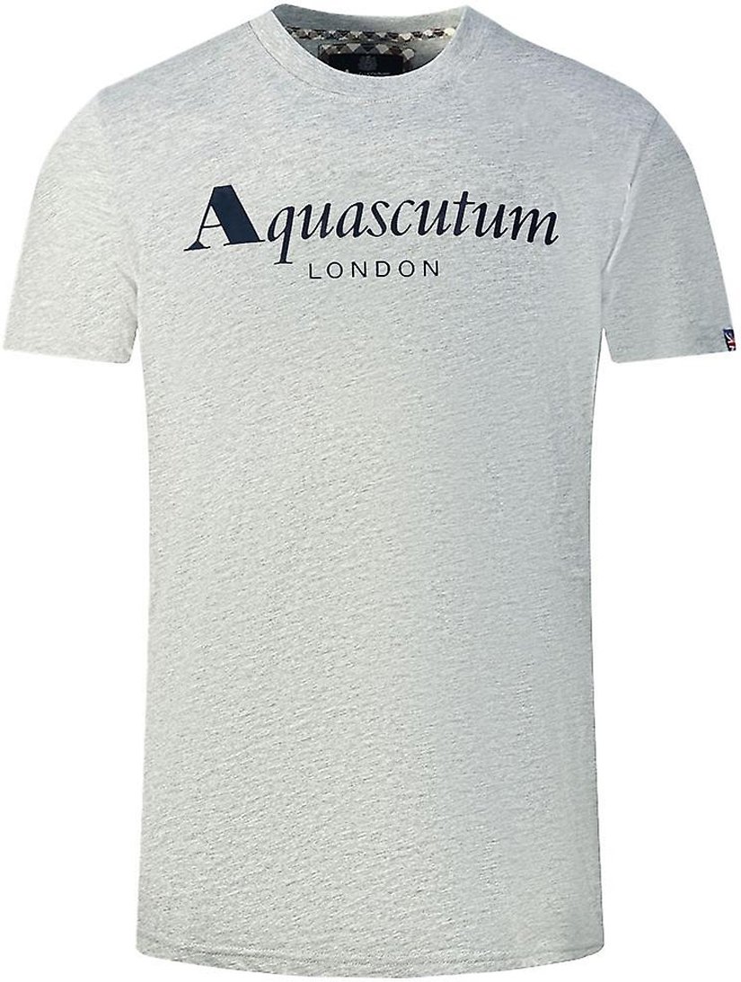 Aquascutum - "London" T-Shirt für Herren (Grau)