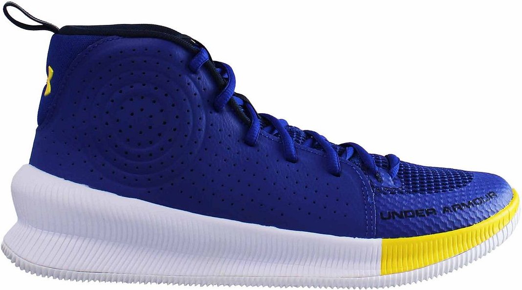 Under Armour Jet Mens Blue Basketball Schuhe