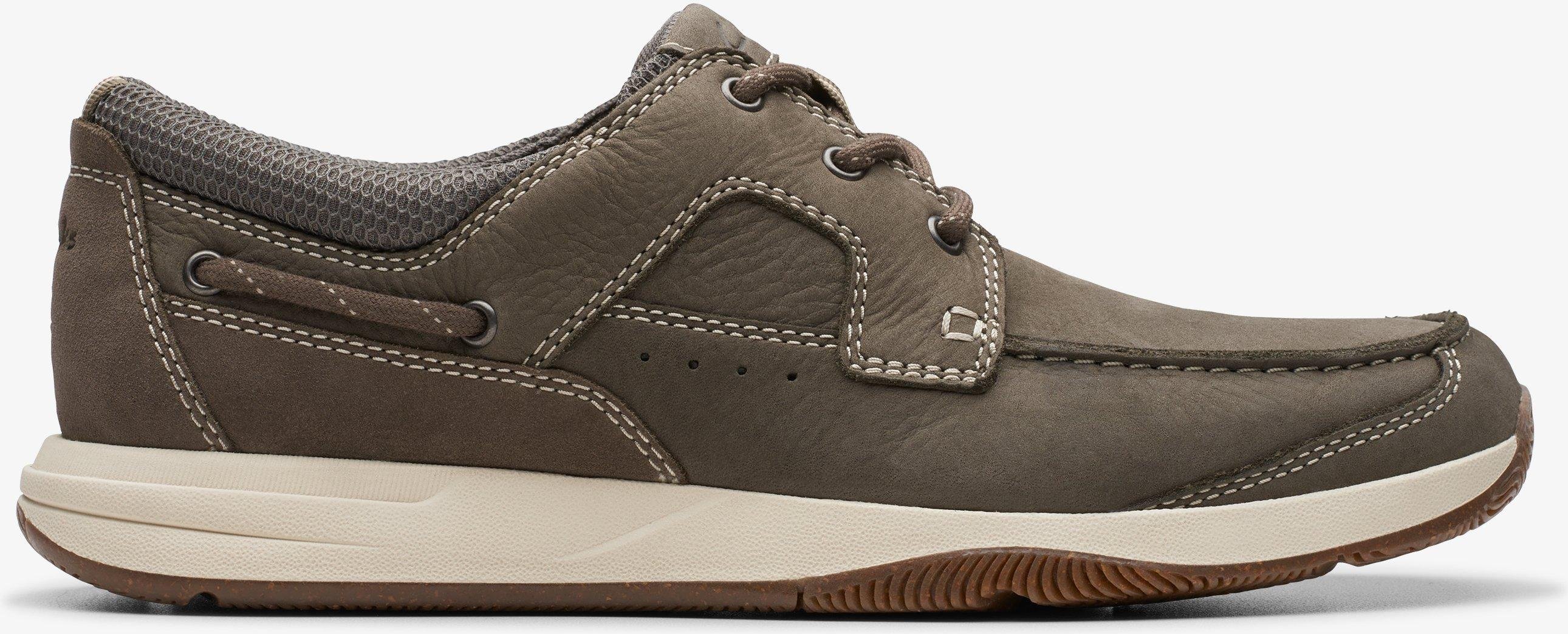 Sailview Spitze Taupe Nubuk Schuhe