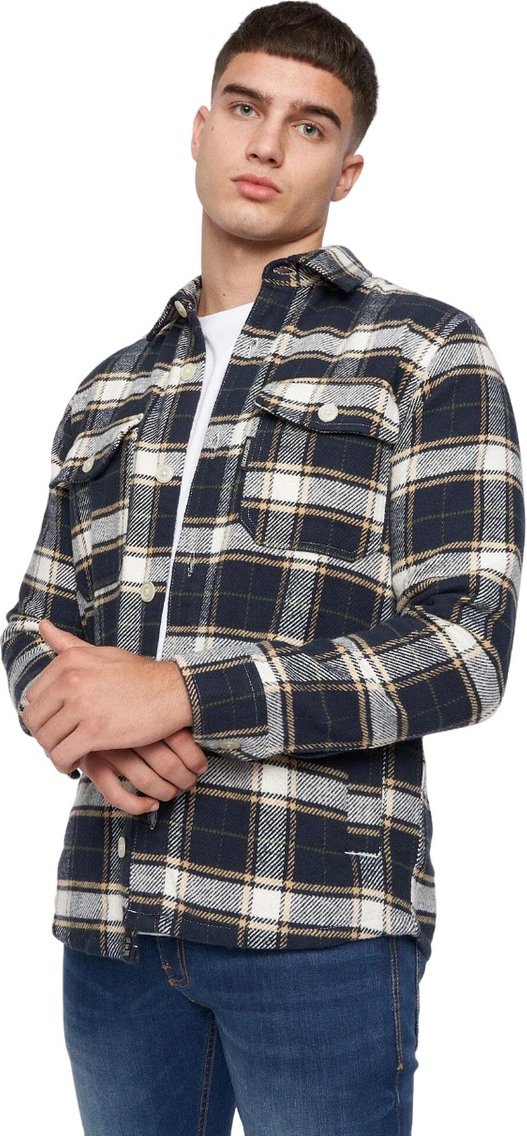 Duck and Cover - "Francore" Hemdjacke für Herren (Marineblau)