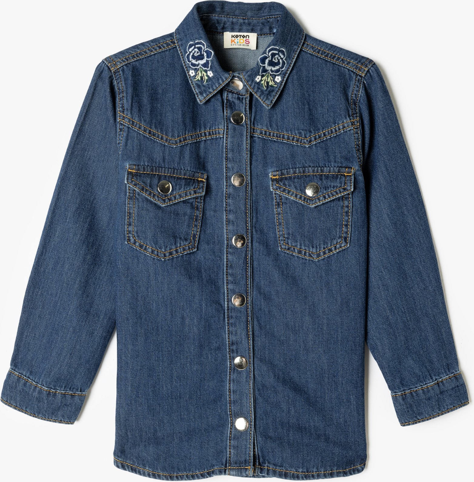 Koton Blazer Regular Denim Blazer