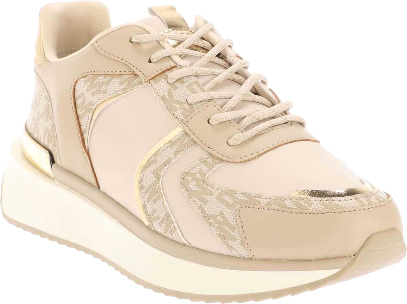 DKNY - "Amity" Sneaker für Damen, Zum Schnüren (Naturweiß)