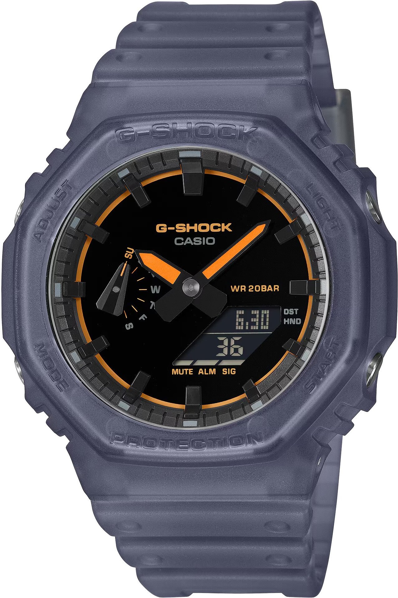 Casio G-shock Blau Unisex Armbanduhr GA-2100K-2AER