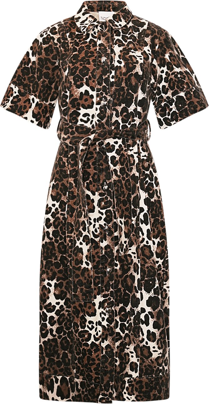 Keisley Kleid in Braun