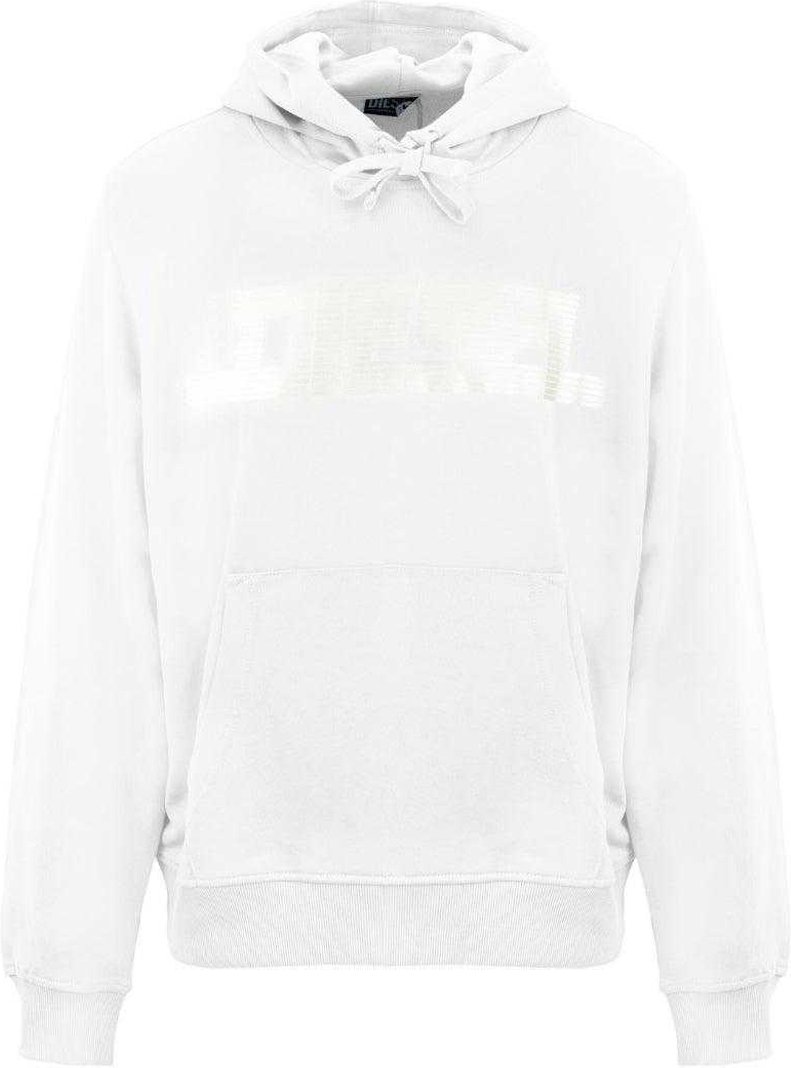 Diesel - Kapuzenpullover für Herren (Leuchtend Weiß)
