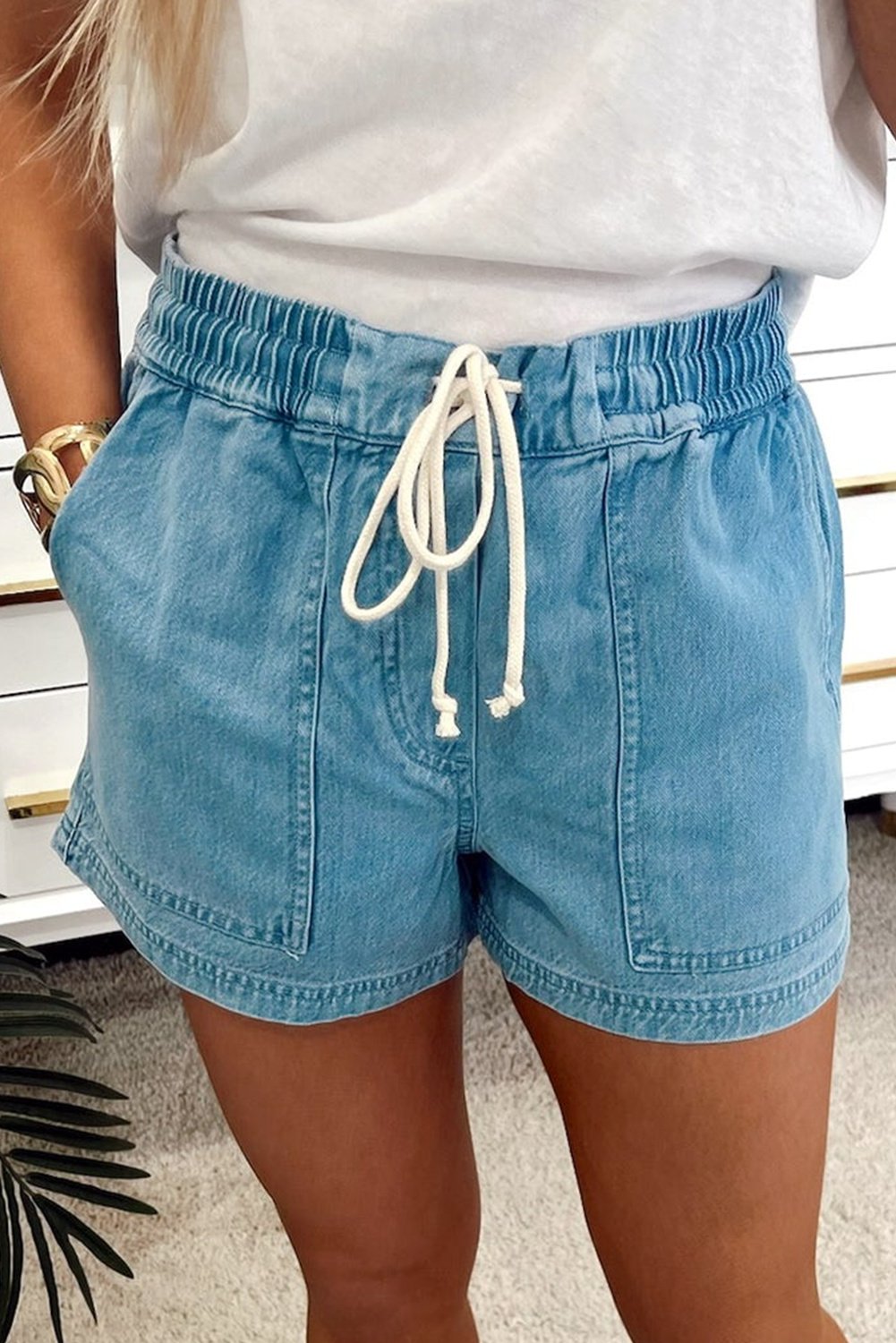 Jogg Denim Shorts