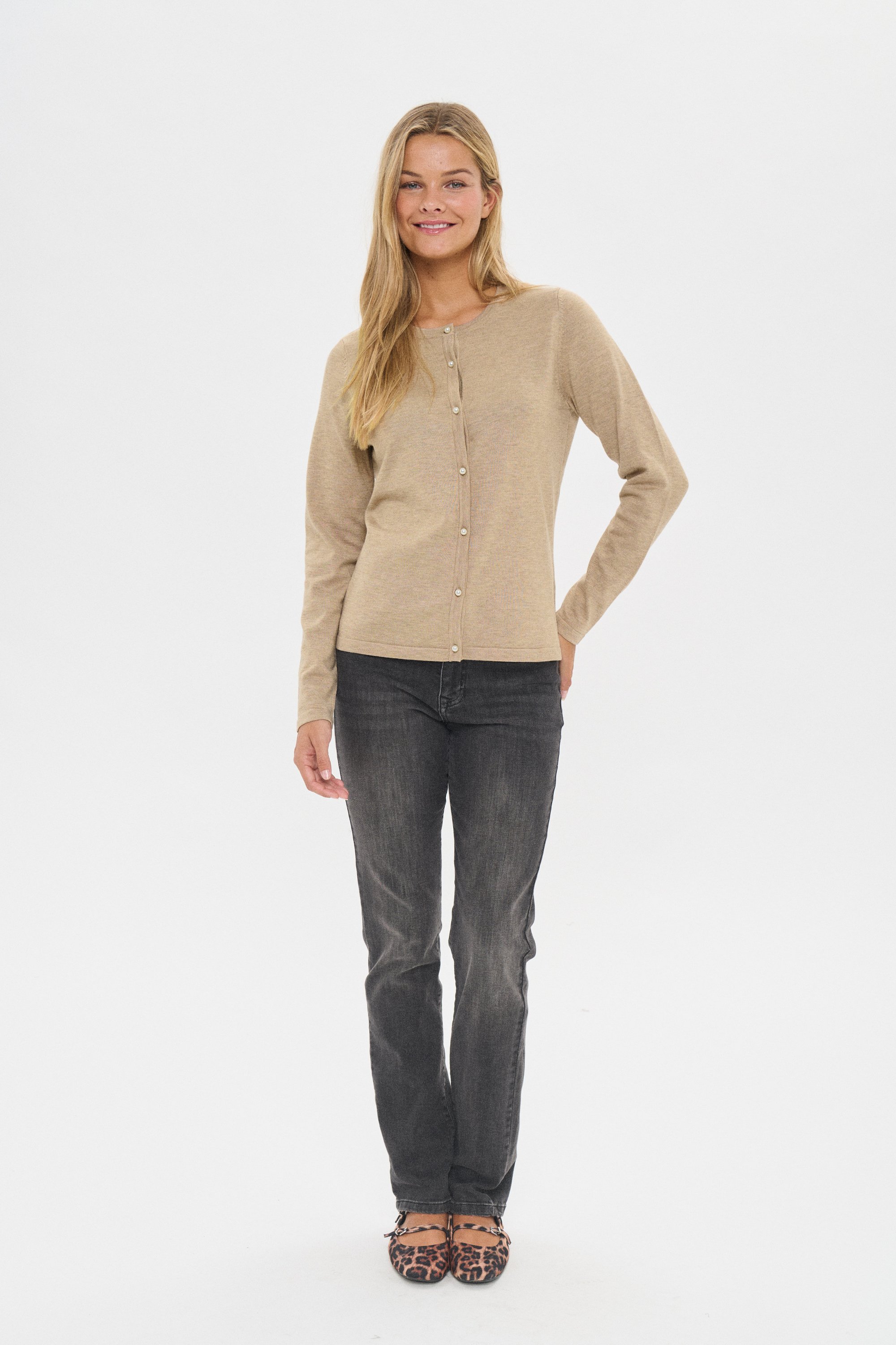 Strickjacke JemmaSZ Strickjacke Gerade Passform