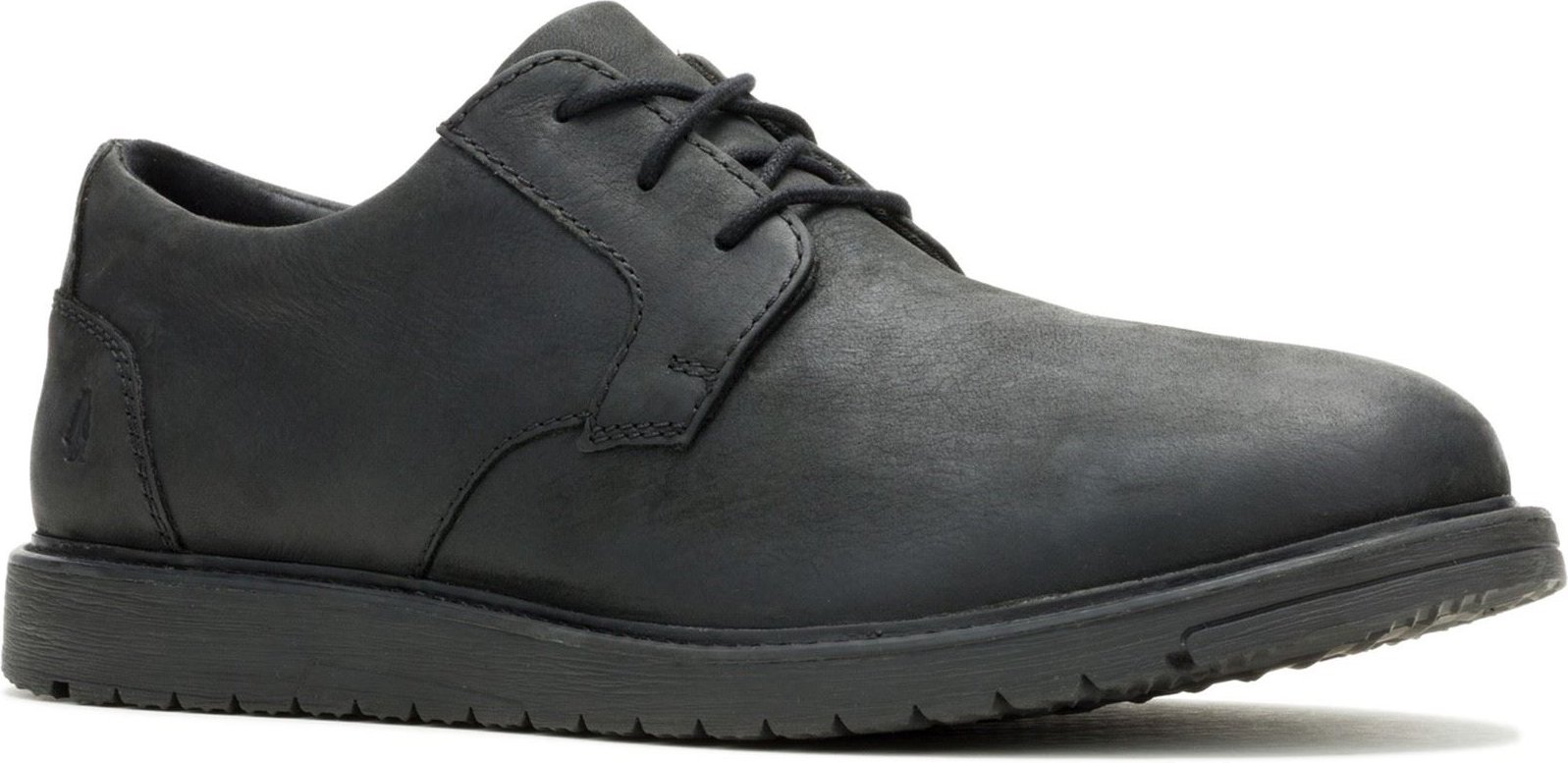 Hush Puppies JENSON MUDDY RIVER Leder Herren Schwarz Oxford Schuhe