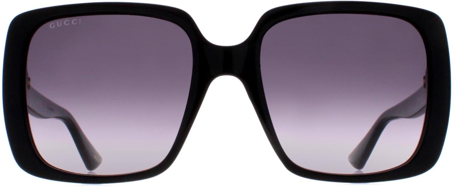 Gucci Square Womens Schwarz Grau Gradient GG0632S