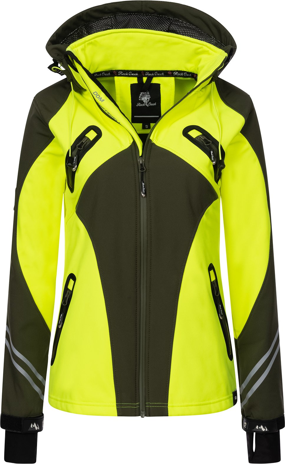 Thumbnail - Rock Creek Softshelljacke Khaki