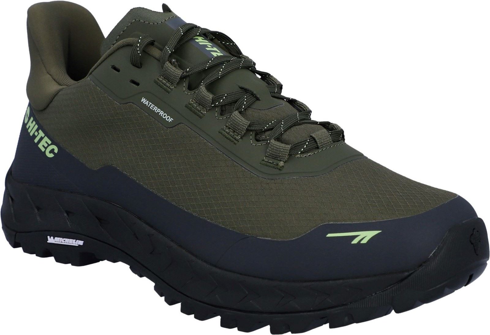 Thumbnail - Hi-Tec ALTITUDE LITE WP Herren Wanderstiefel aus Polyester in Olive Night/Anthrazit/Gelb