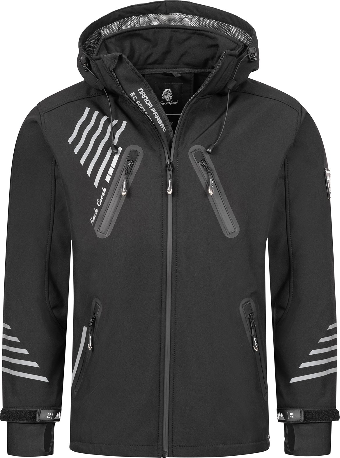 Thumbnail - Rock Creek Jacke Schwarz