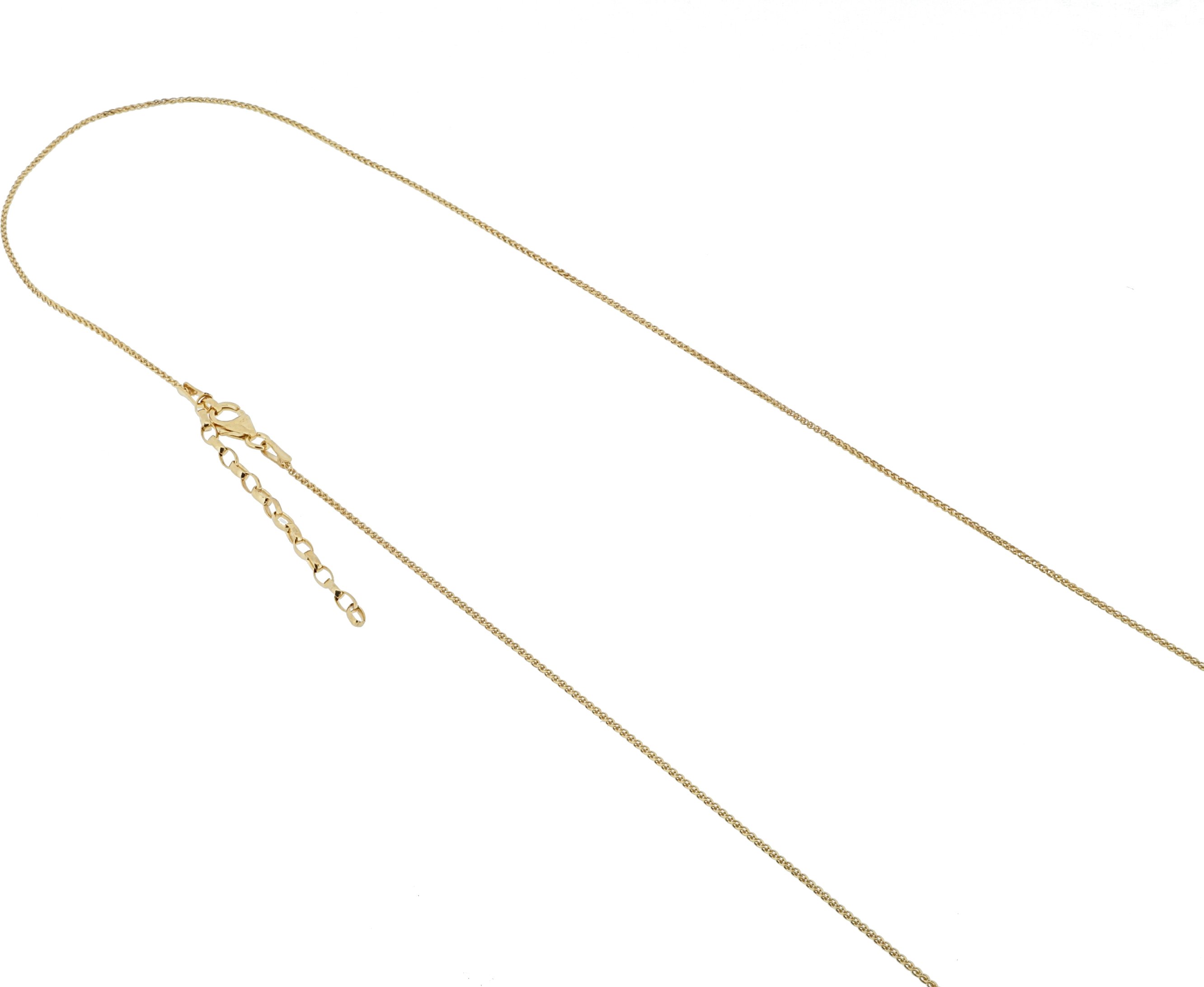 Orphelia Damen 925 Sterling Silber Kette ohne Anhänger - Gold ZK-2727/2