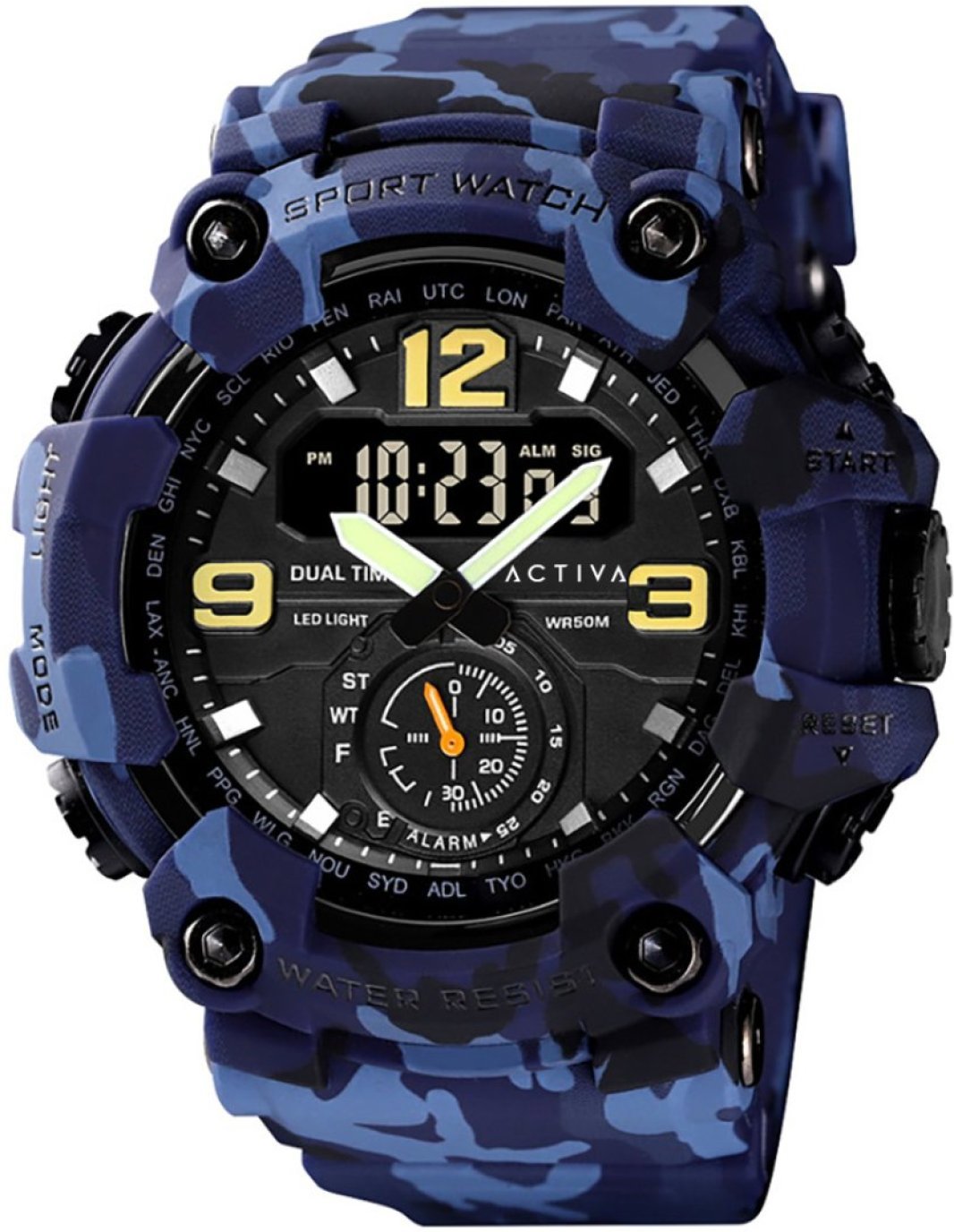 Activa x Invicta Digital ACW1637-003 Herrenuhr - 56mm